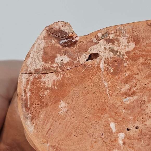 Vintage Clay Skunk Figurine With Tag By Kersten Bros Co *FLAWS* - Picture 11 of 11